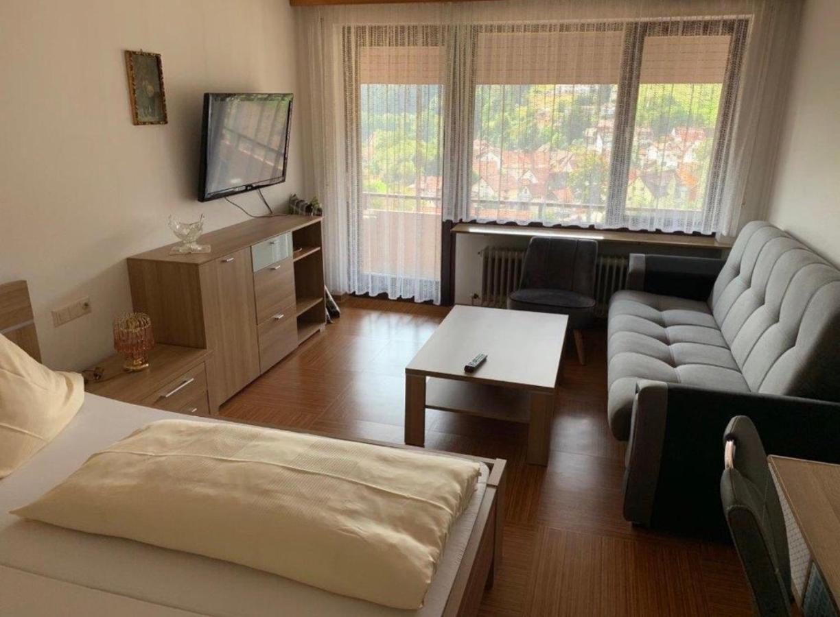 Hotel Cafe Waldeck Wuestenrot Ngoại thất bức ảnh